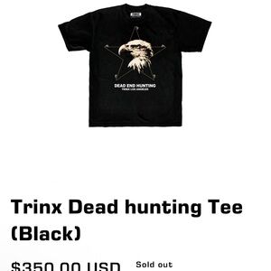 Trinx LA Black Graphic Tee